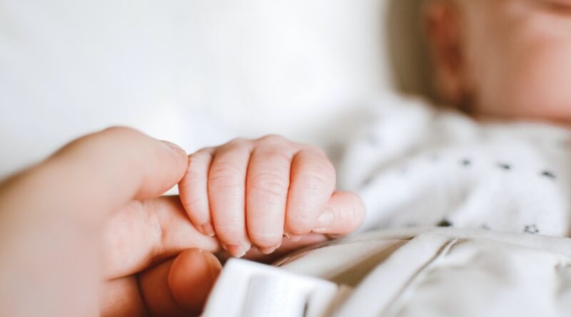 Person Holding Baby's Hand